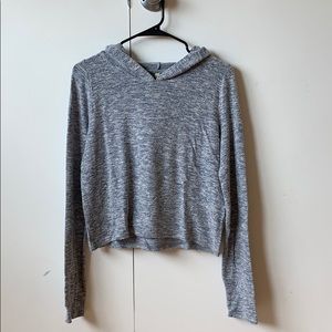 Blue hoodie